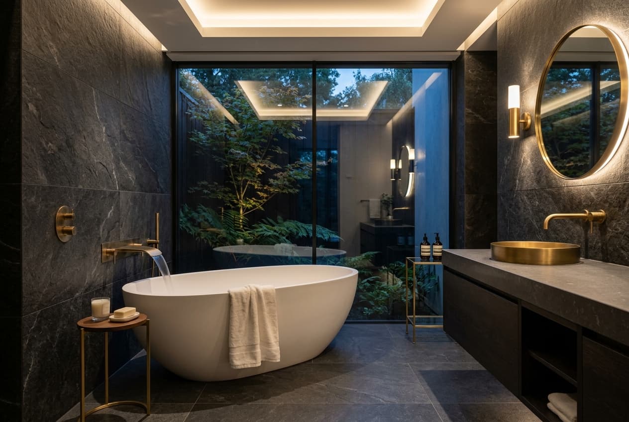 Minimalist Ritual Bath